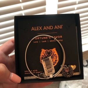 Alex and ani fortune bracelet